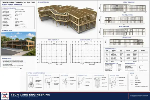 Timber Frame Multi-Family Building